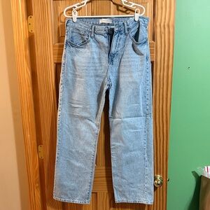 Men’s Pac Sun baggy jeans, 31x32, light wash